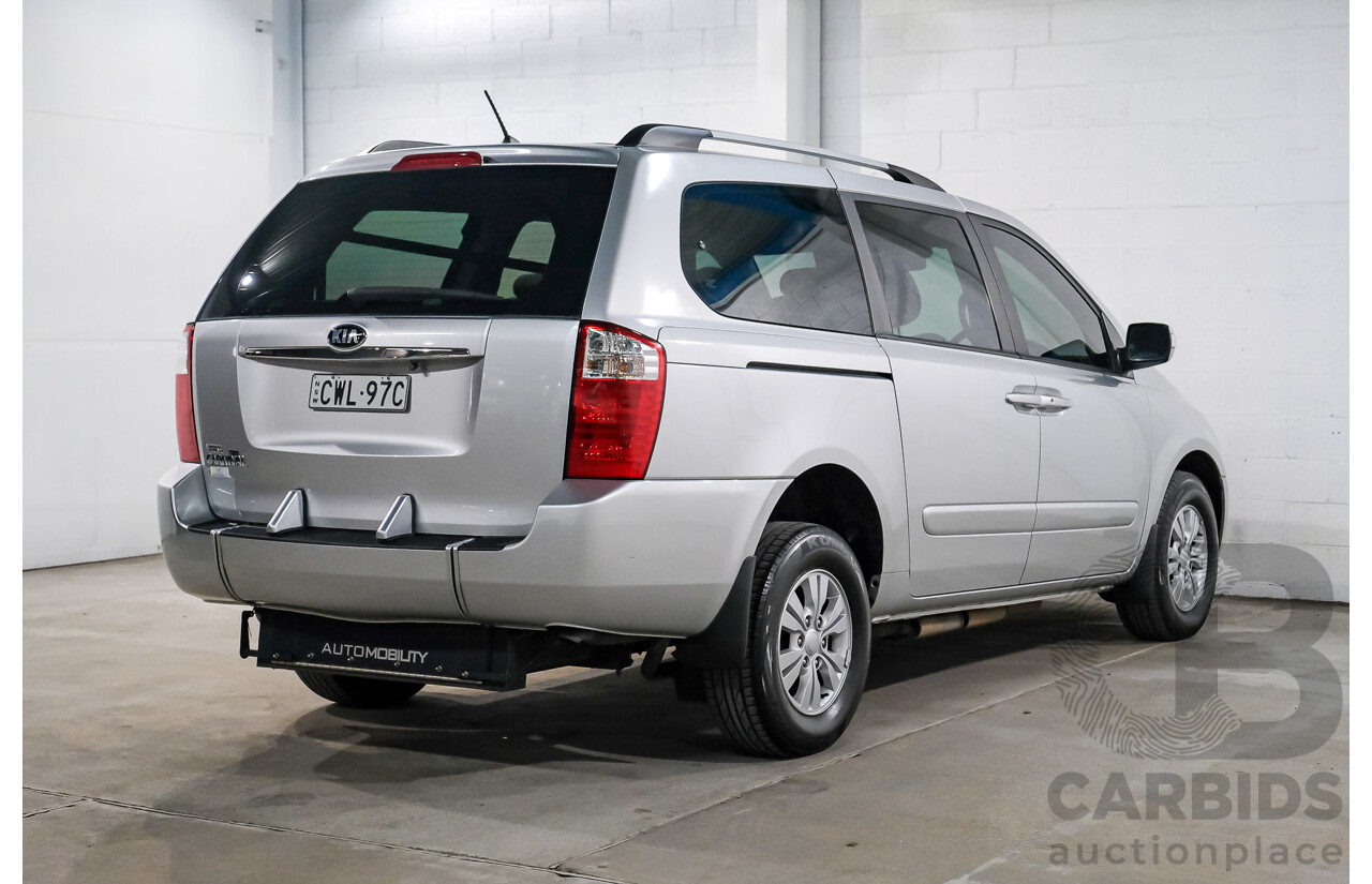 11/2014 Kia Grand Carnival S VQ MY14 Titanium Silver 3.5L - Engineered