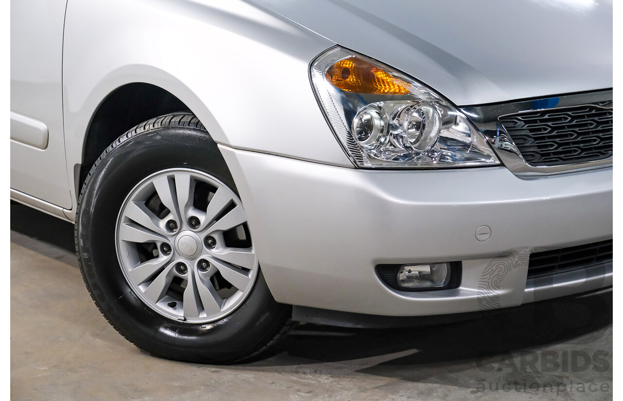 11/2014 Kia Grand Carnival S VQ MY14 Titanium Silver 3.5L - Engineered