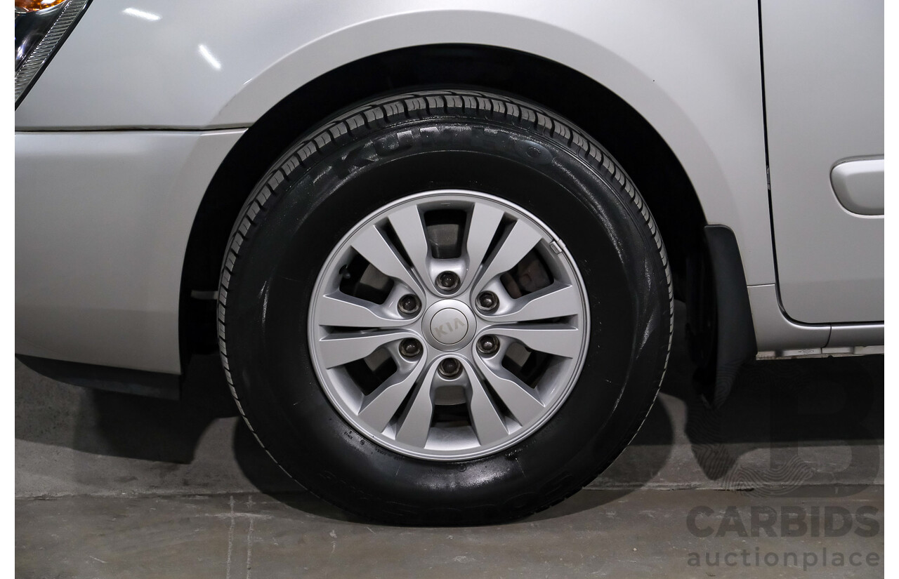 11/2014 Kia Grand Carnival S VQ MY14 Titanium Silver 3.5L - Engineered