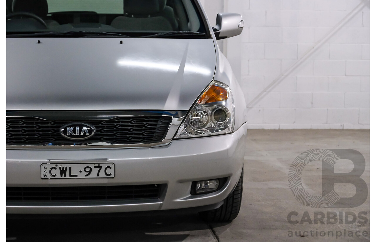11/2014 Kia Grand Carnival S VQ MY14 Titanium Silver 3.5L - Engineered