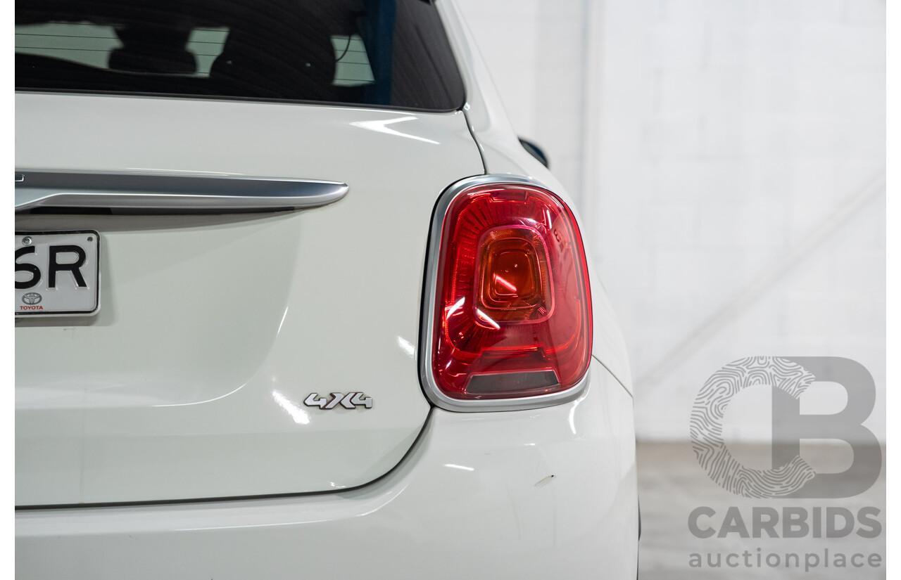 06/2016 Fiat 500X Cross Plus (AWD) 4D Wagon Ambient White Turbo 1.4L