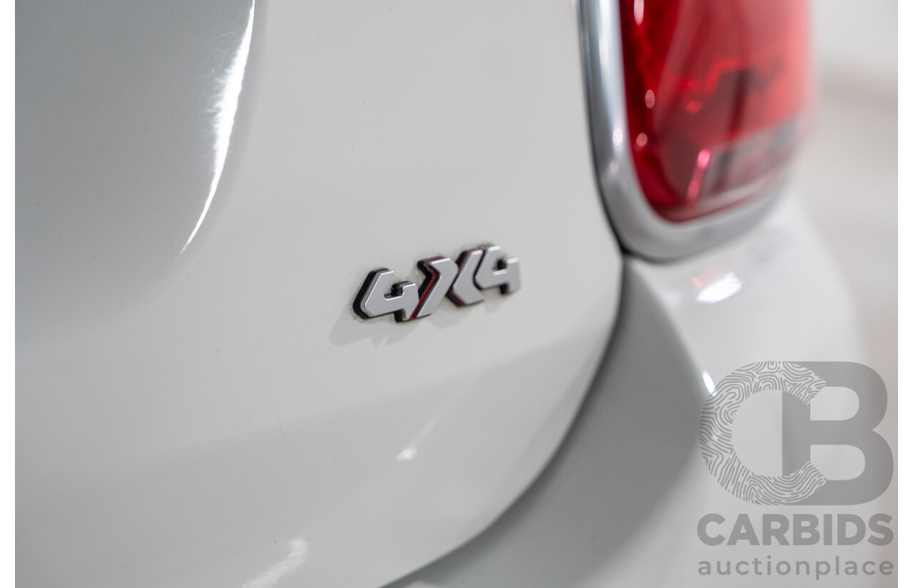 06/2016 Fiat 500X Cross Plus (AWD) 4D Wagon Ambient White Turbo 1.4L
