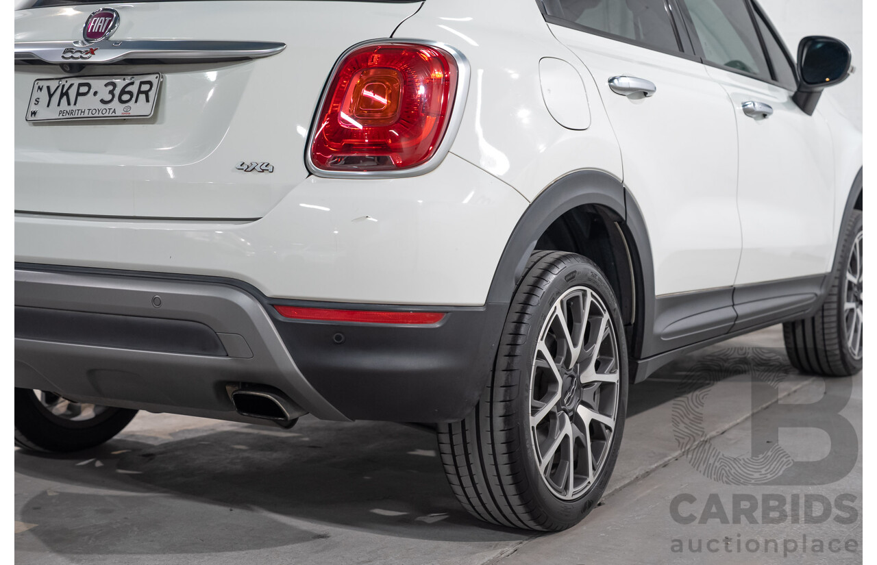06/2016 Fiat 500X Cross Plus (AWD) 4D Wagon Ambient White Turbo 1.4L