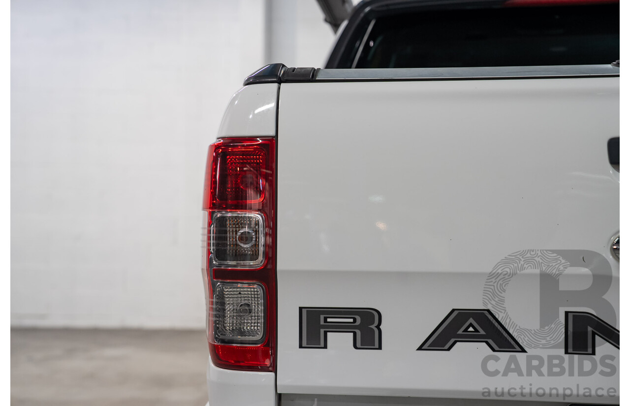 03/2019 Ford Ranger Wildtrak (4x4) PX MKIII MY19 Double Cab P/Up White Turbo Diesel 3.2L