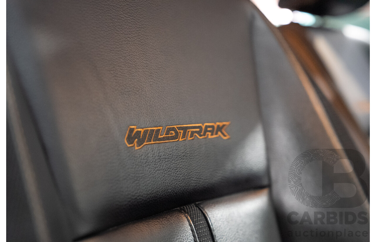 03/2019 Ford Ranger Wildtrak (4x4) PX MKIII MY19 Double Cab P/Up White Turbo Diesel 3.2L
