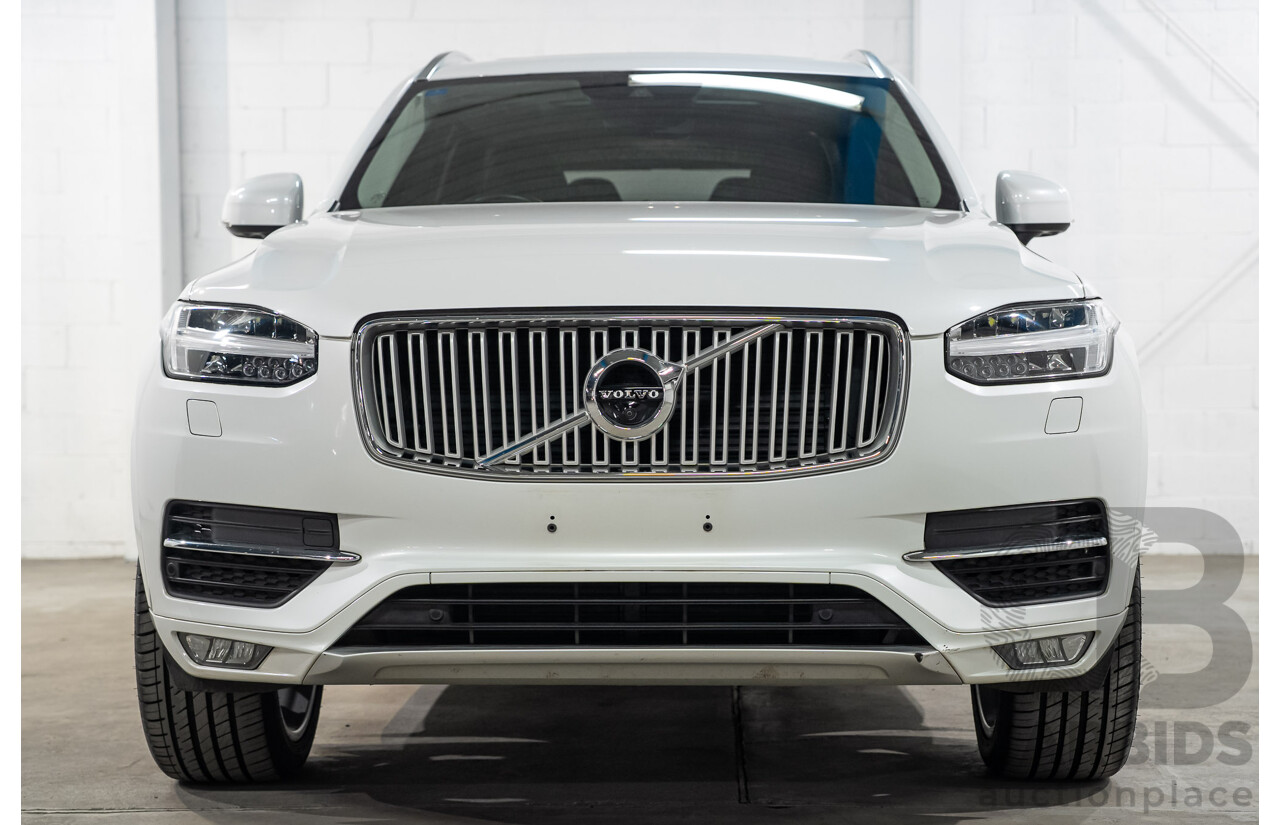 07/2019 Volvo XC90 D5 Inscription AWD 256 MY20 4d Wagon Crystal White Turbo Diesel 2.0L