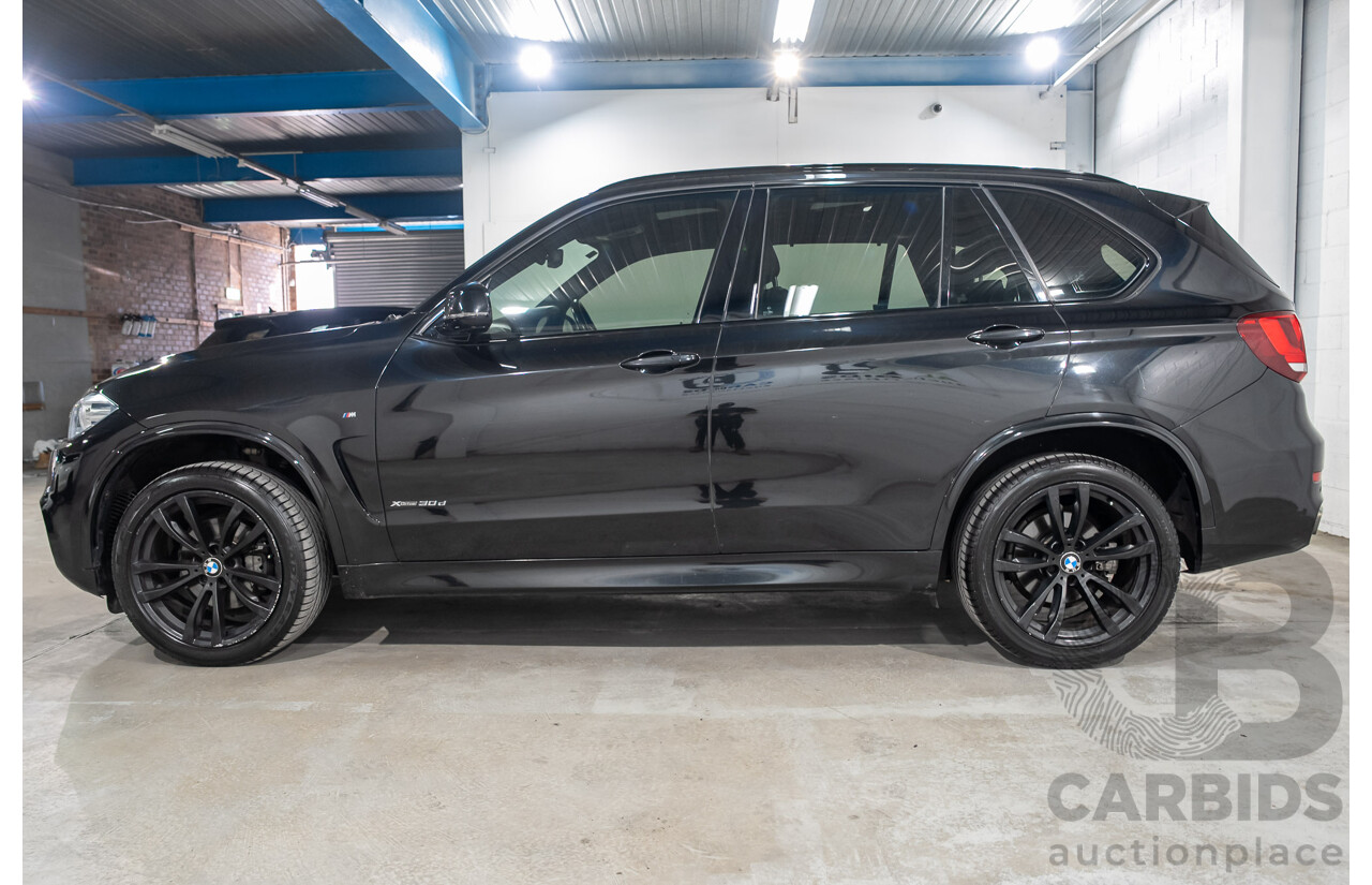 07/2017 BMW X5 xDrive 30d (AWD) F15 MY16 Black Sapphire Metallic Turbo Diesel 3.0L - 7 Seater
