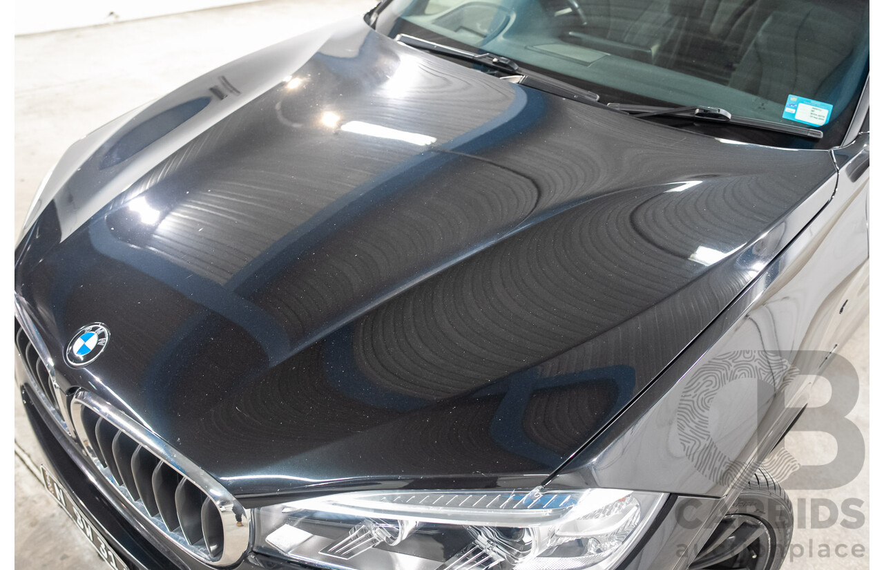07/2017 BMW X5 xDrive 30d (AWD) F15 MY16 Black Sapphire Metallic Turbo Diesel 3.0L - 7 Seater