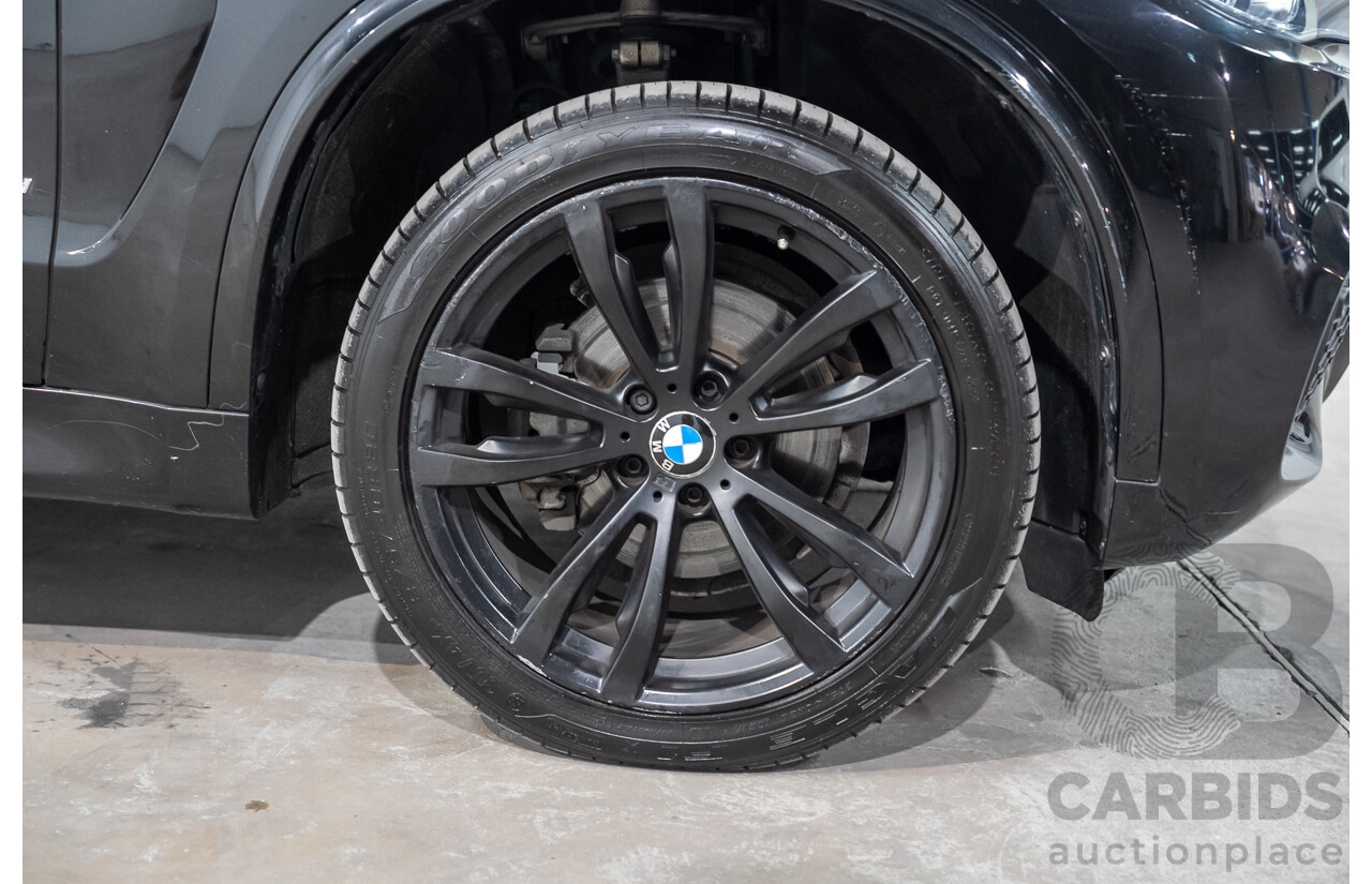 07/2017 BMW X5 xDrive 30d (AWD) F15 MY16 Black Sapphire Metallic Turbo Diesel 3.0L - 7 Seater