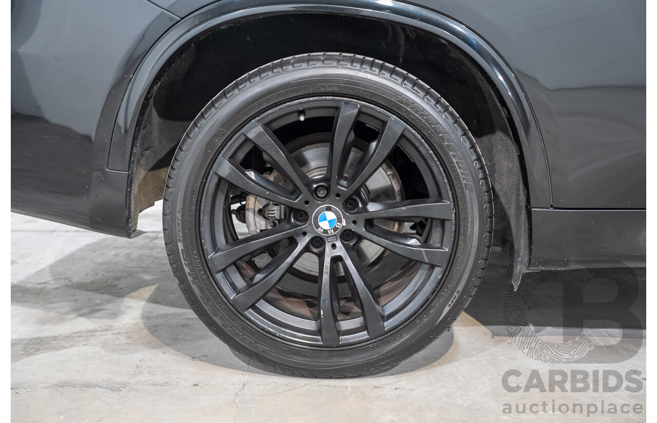 07/2017 BMW X5 xDrive 30d (AWD) F15 MY16 Black Sapphire Metallic Turbo Diesel 3.0L - 7 Seater