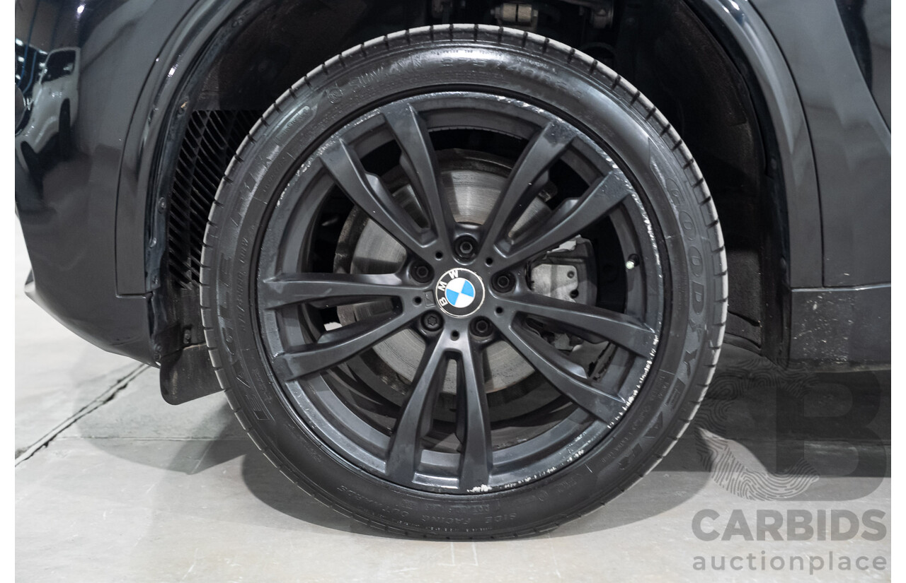 07/2017 BMW X5 xDrive 30d (AWD) F15 MY16 Black Sapphire Metallic Turbo Diesel 3.0L - 7 Seater