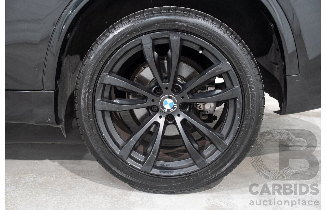 07/2017 BMW X5 xDrive 30d (AWD) F15 MY16 Black Sapphire Metallic Turbo Diesel 3.0L - 7 Seater