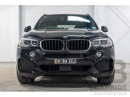 07/2017 BMW X5 xDrive 30d (AWD) F15 MY16 Black Sapphire Metallic Turbo Diesel 3.0L - 7 Seater
