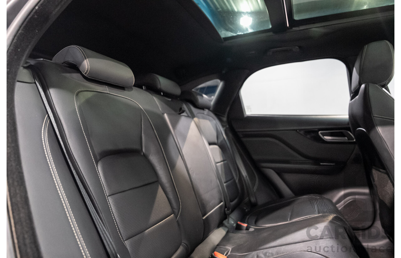 01/2018 Jaguar F-Pace 30d R-Sport (AWD) MY18 4D Wagon Caesium Blue Turbo Diesel 3.0L