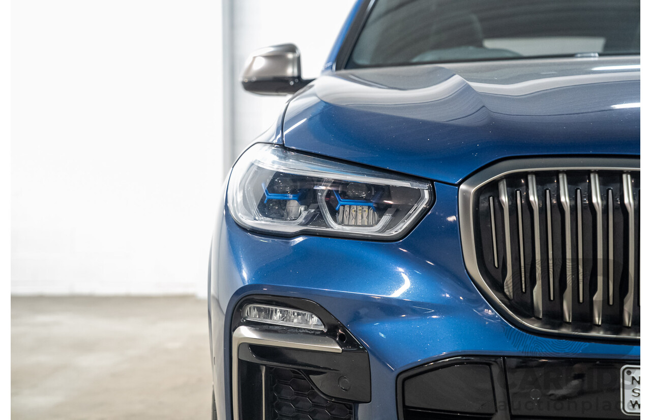 8/2020 BMW X5 M50i (AWD) G05 4d Wagon Phytonic Blue Metallic Twin Turbo V8 4.4L