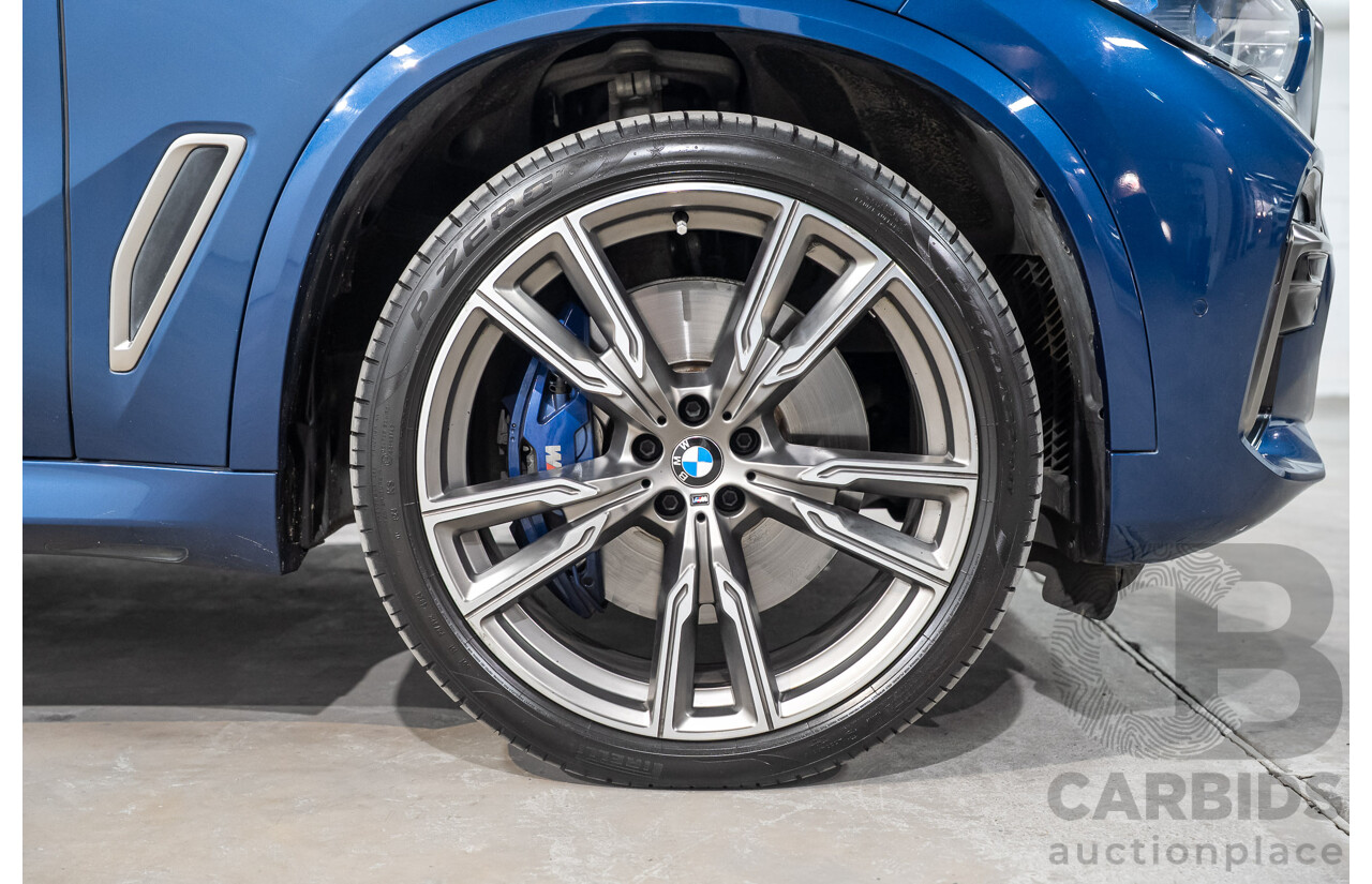 8/2020 BMW X5 M50i (AWD) G05 4d Wagon Phytonic Blue Metallic Twin Turbo V8 4.4L