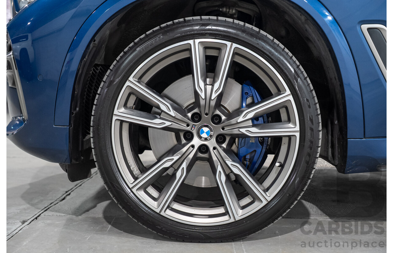 8/2020 BMW X5 M50i (AWD) G05 4d Wagon Phytonic Blue Metallic Twin Turbo V8 4.4L