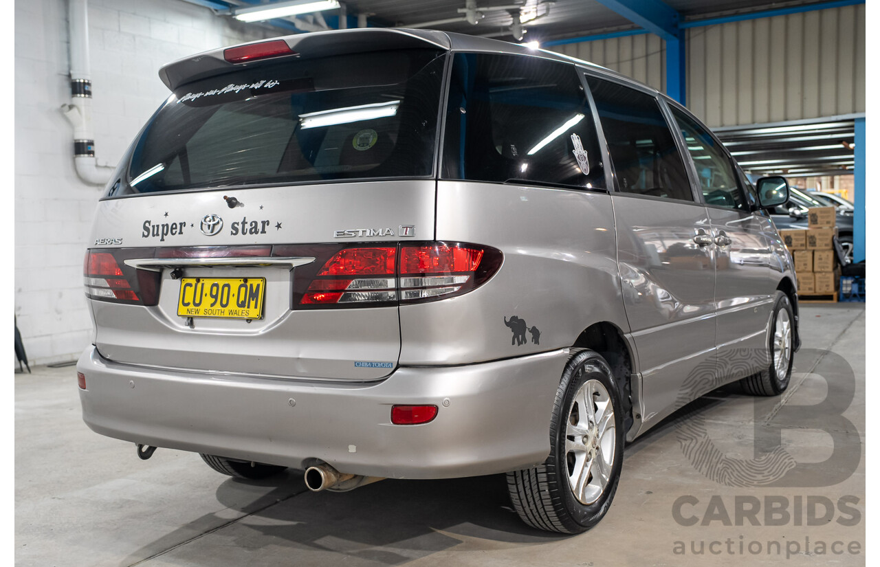 03/2004 Toyota Estima Aeras 7 Seater ACR30 4d Wagon Gold 2.4L - Import 03/15