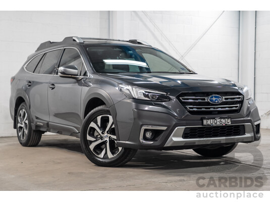 8/2022 Subaru Outback Touring (AWD) MY22 4d Wagon Magnetite Grey Metallic 2.5L