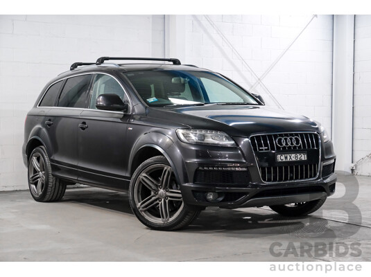 12/2014 Audi Q7 3.0 TDI Quattro (AWD) MY14 4d Wagon Grey Turbo Diesel V6 3.0L