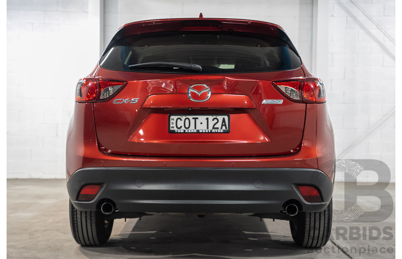 02/2013 Mazda Cx-5 Maxx Sport 4d Wagon Red 2.0L