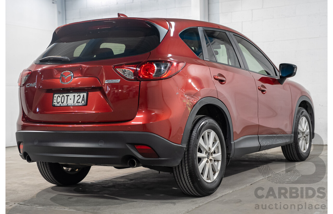 02/2013 Mazda Cx-5 Maxx Sport 4d Wagon Red 2.0L