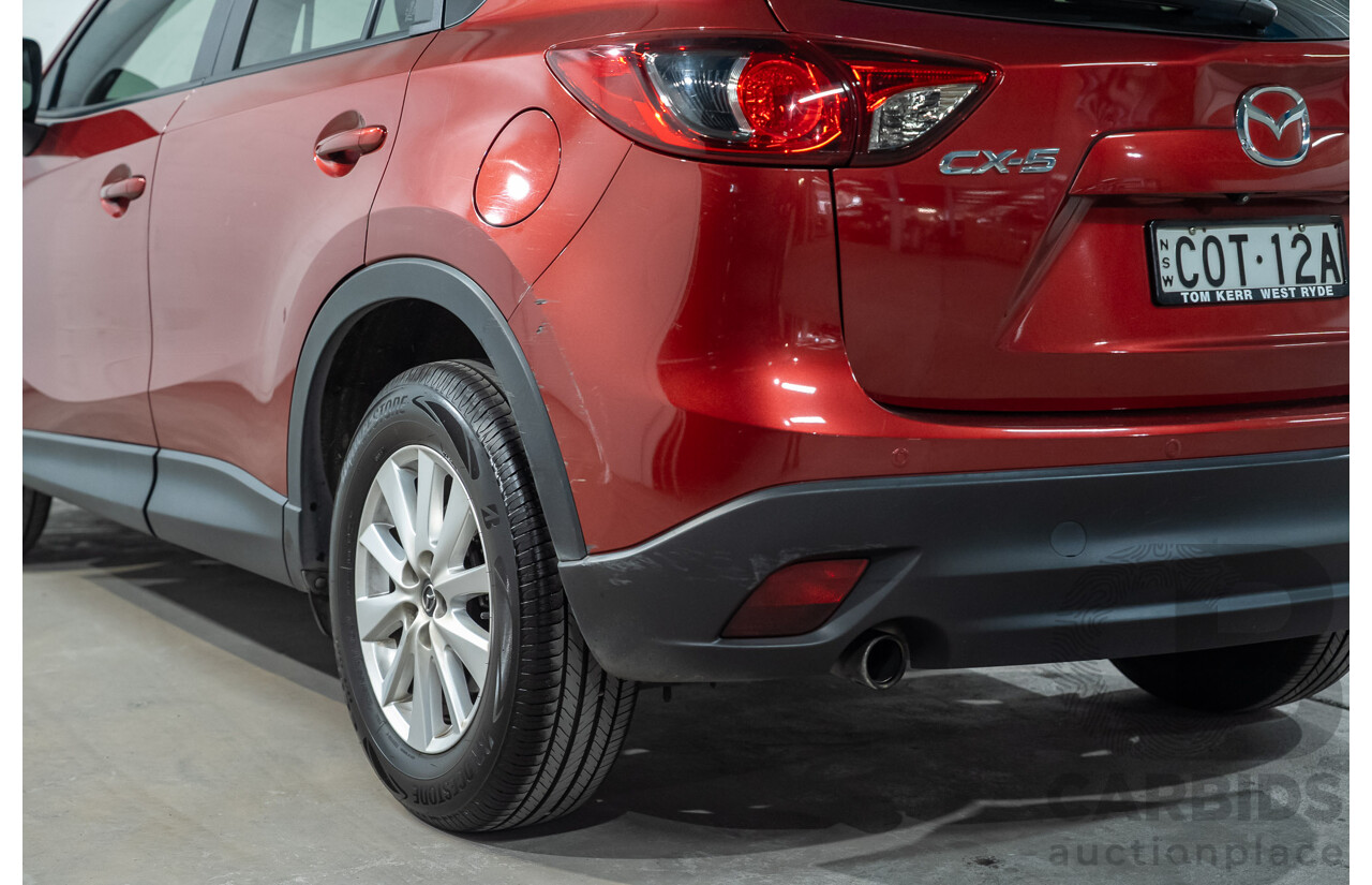 02/2013 Mazda Cx-5 Maxx Sport 4d Wagon Red 2.0L
