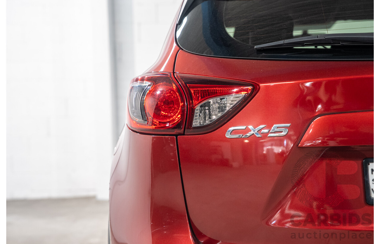 02/2013 Mazda Cx-5 Maxx Sport 4d Wagon Red 2.0L