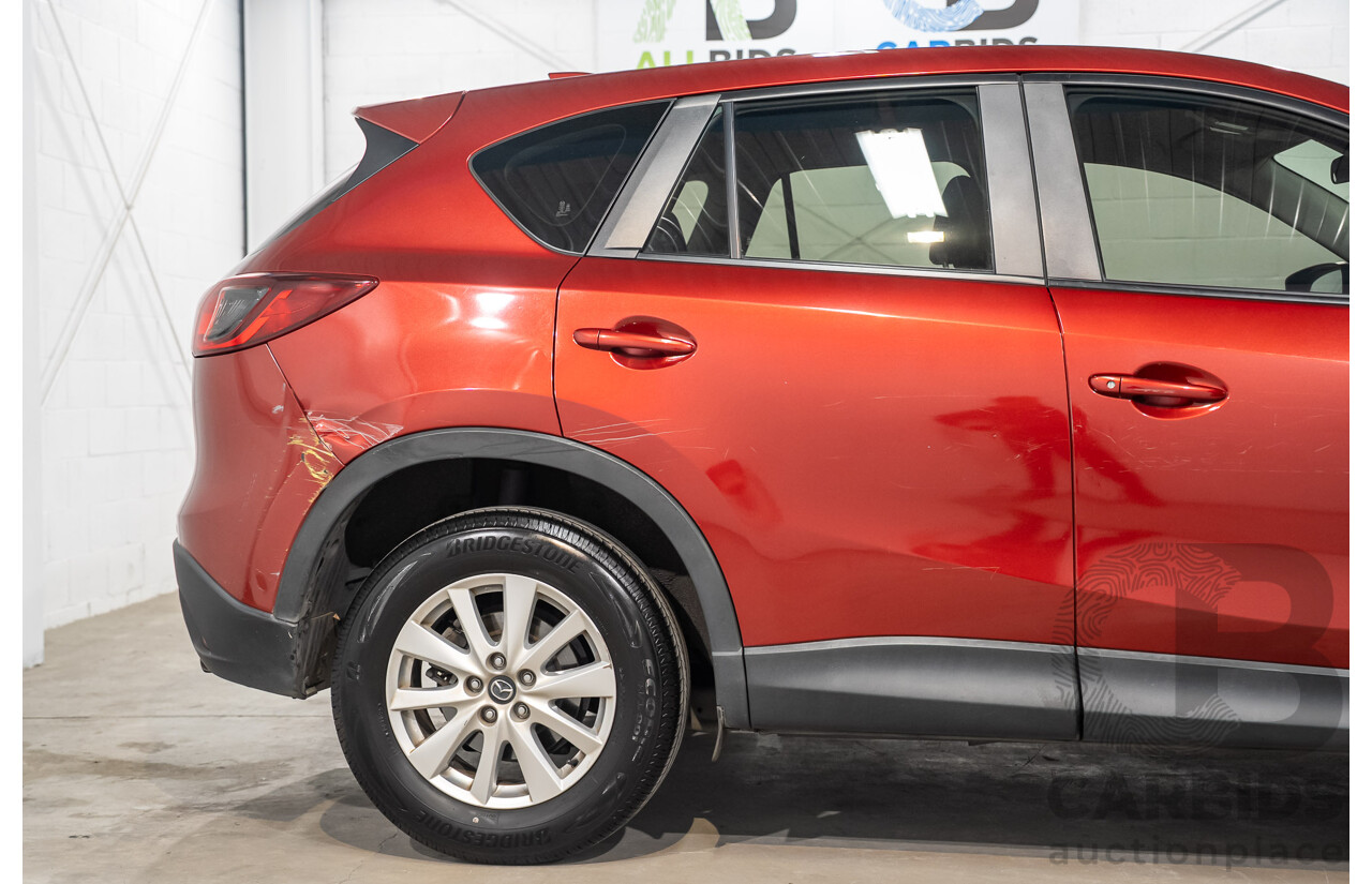02/2013 Mazda Cx-5 Maxx Sport 4d Wagon Red 2.0L