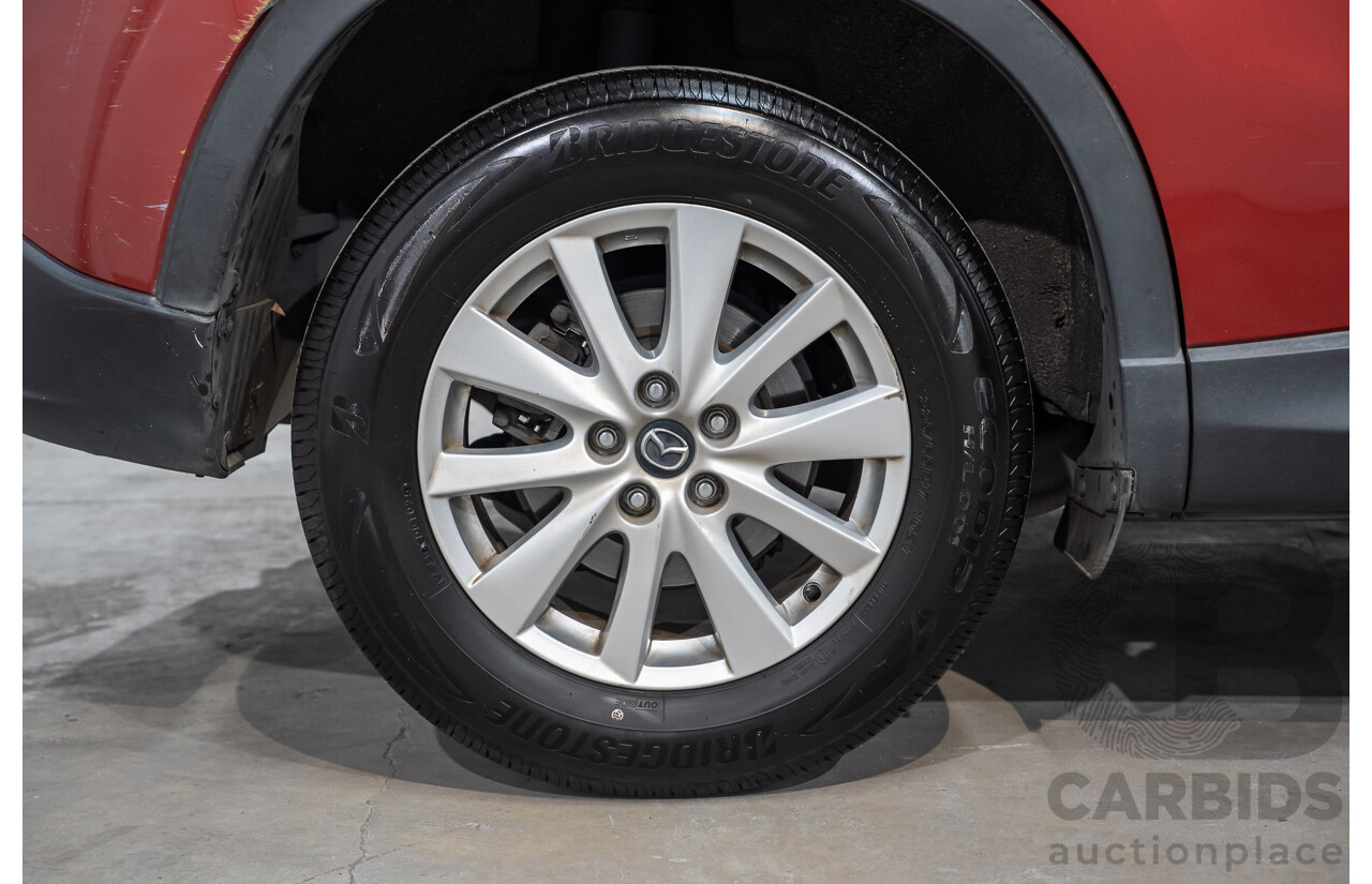 02/2013 Mazda Cx-5 Maxx Sport 4d Wagon Red 2.0L