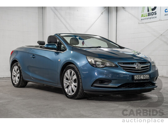 10/2015 Holden Cascada CJ MY16 2D Convertible Blue Turbo 1.6L