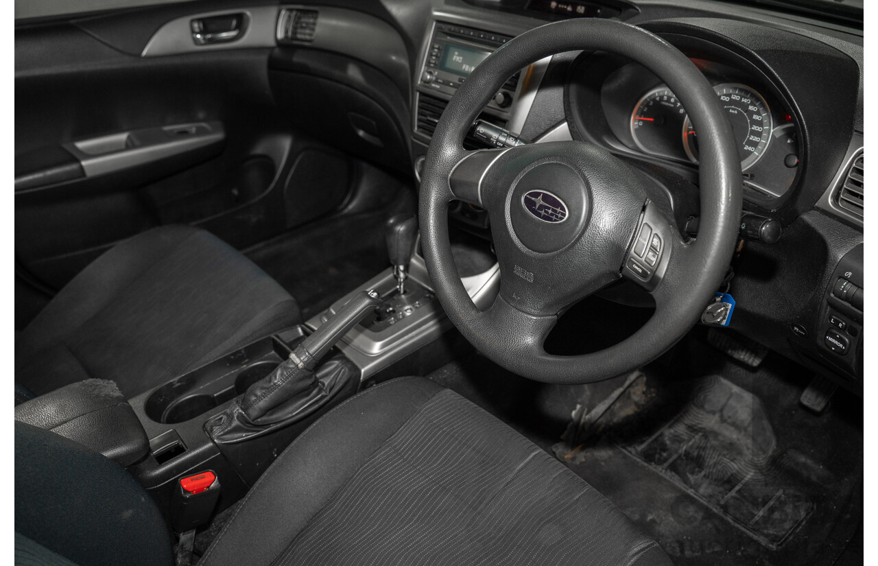 01/2009 Subaru Impreza R (AWD) MY09 5D Hatchback Black 2.0L