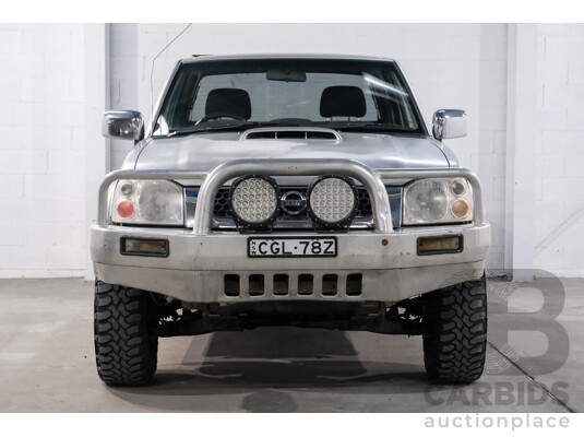 02/2012 Nissan Navara ST-R Special Edition (4x4) D22 Series 5 Dual Cab P/Up Silver 2.5L