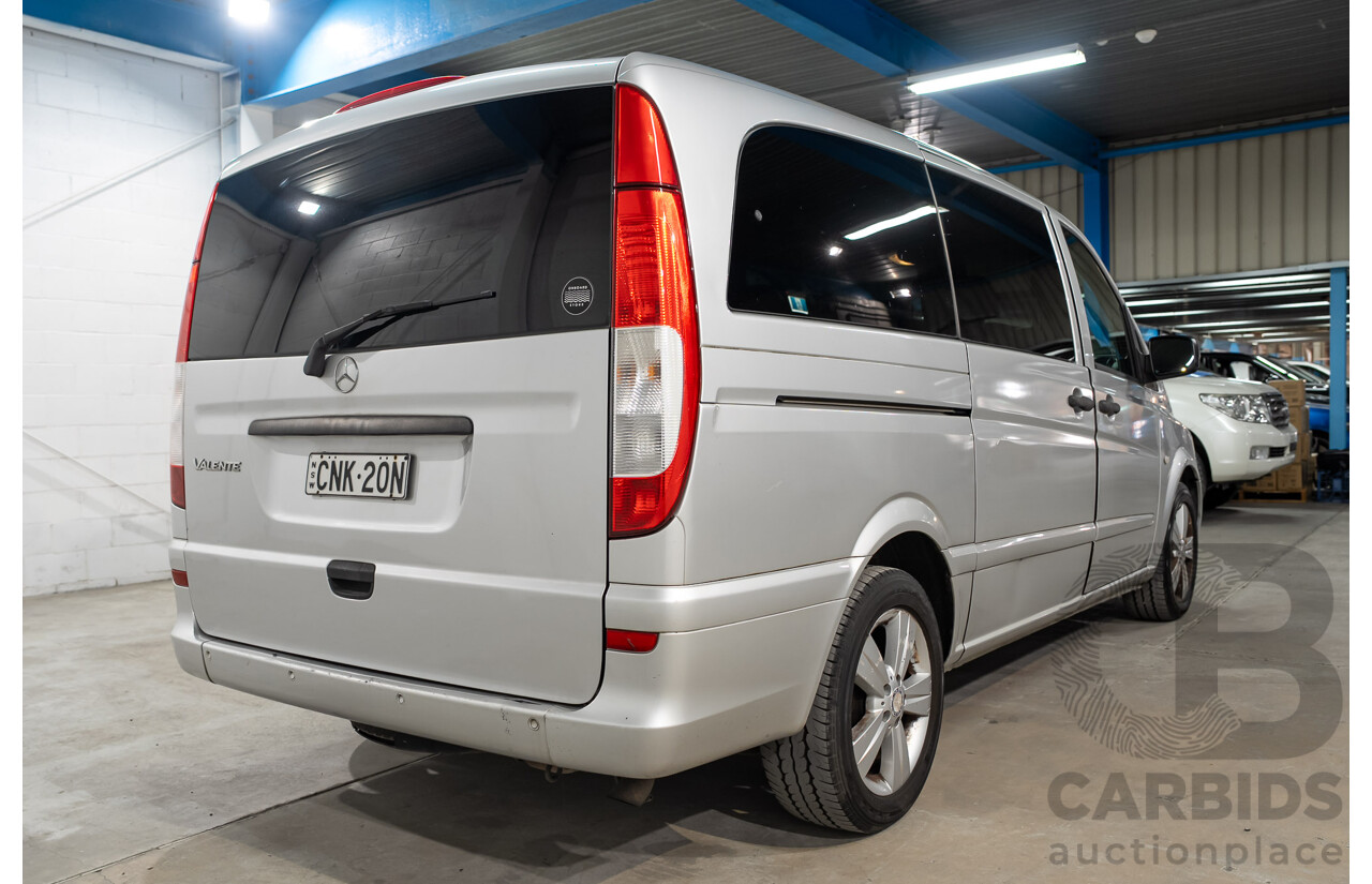 04/2013 Mercedes-Benz Valente 4d Wagon Brilliant Silver Metallic Turbo Diesel 2.1L