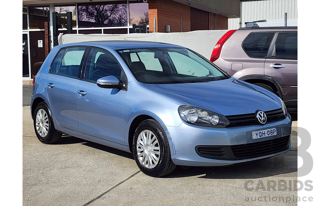10/2011 Volkswagen Golf 77 TSI 1K MY12 5d Hatchback Blue 1.2L