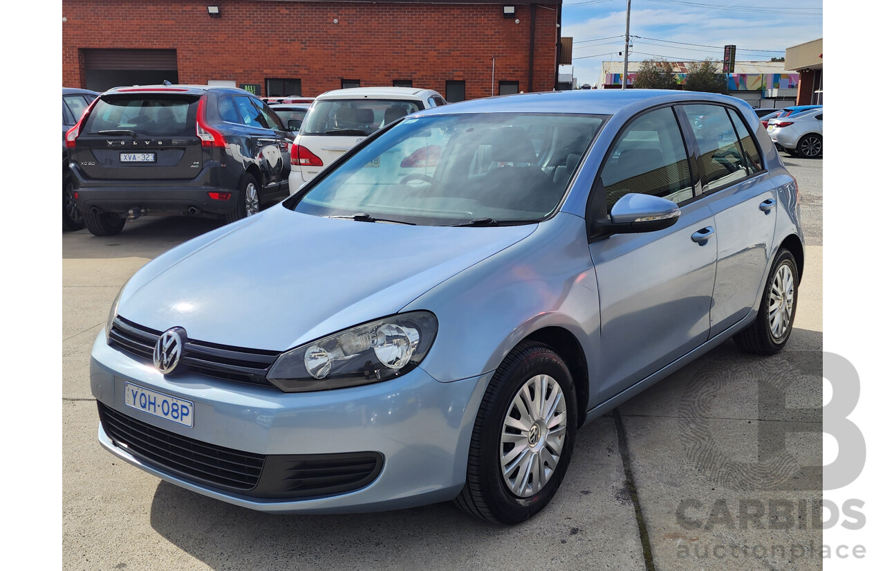 10/2011 Volkswagen Golf 77 TSI 1K MY12 5d Hatchback Blue 1.2L