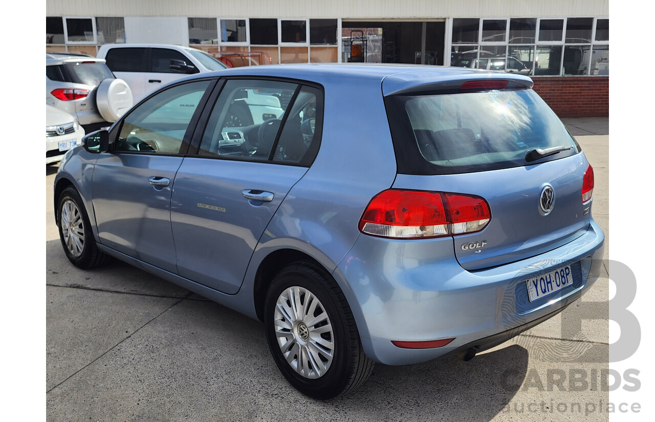 10/2011 Volkswagen Golf 77 TSI 1K MY12 5d Hatchback Blue 1.2L