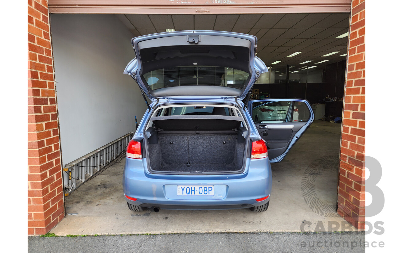 10/2011 Volkswagen Golf 77 TSI 1K MY12 5d Hatchback Blue 1.2L