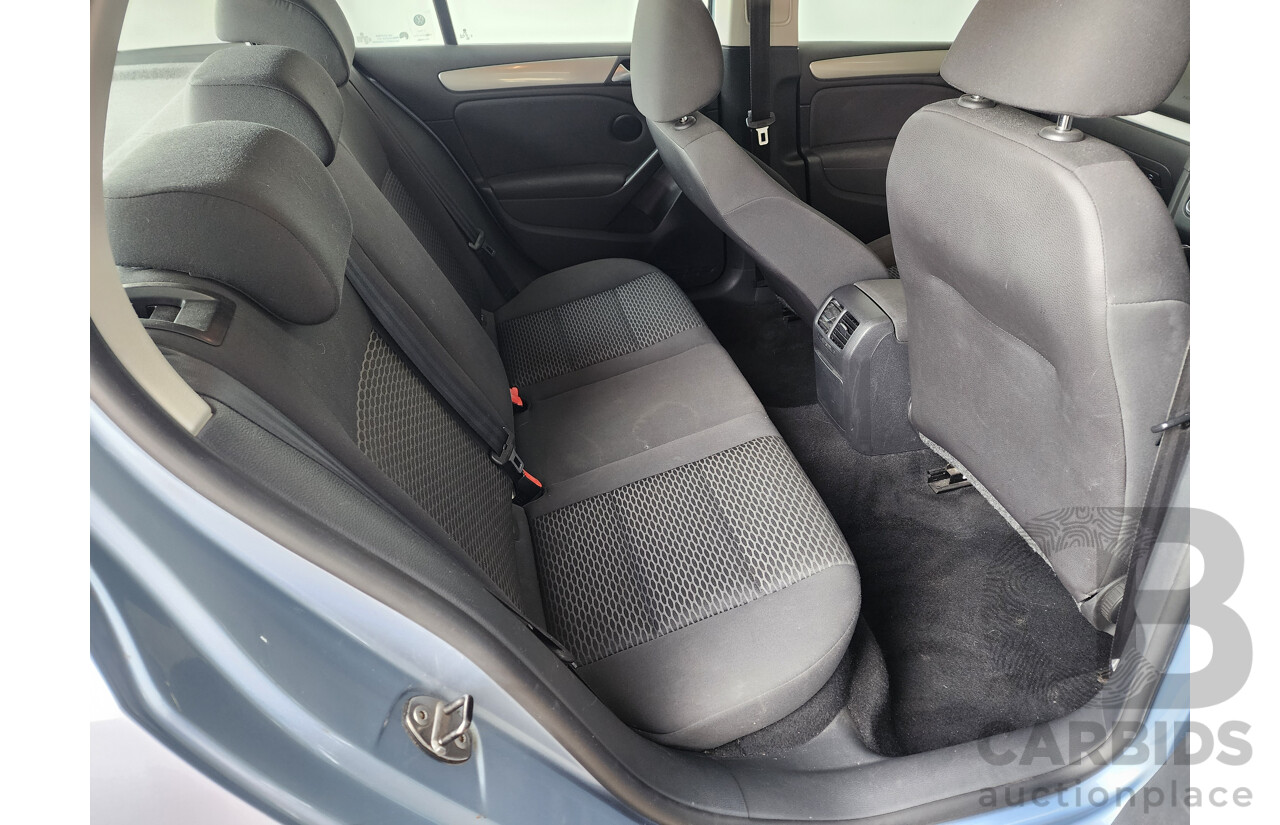 10/2011 Volkswagen Golf 77 TSI 1K MY12 5d Hatchback Blue 1.2L