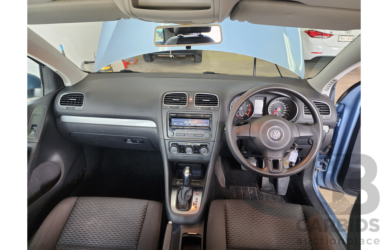 10/2011 Volkswagen Golf 77 TSI 1K MY12 5d Hatchback Blue 1.2L