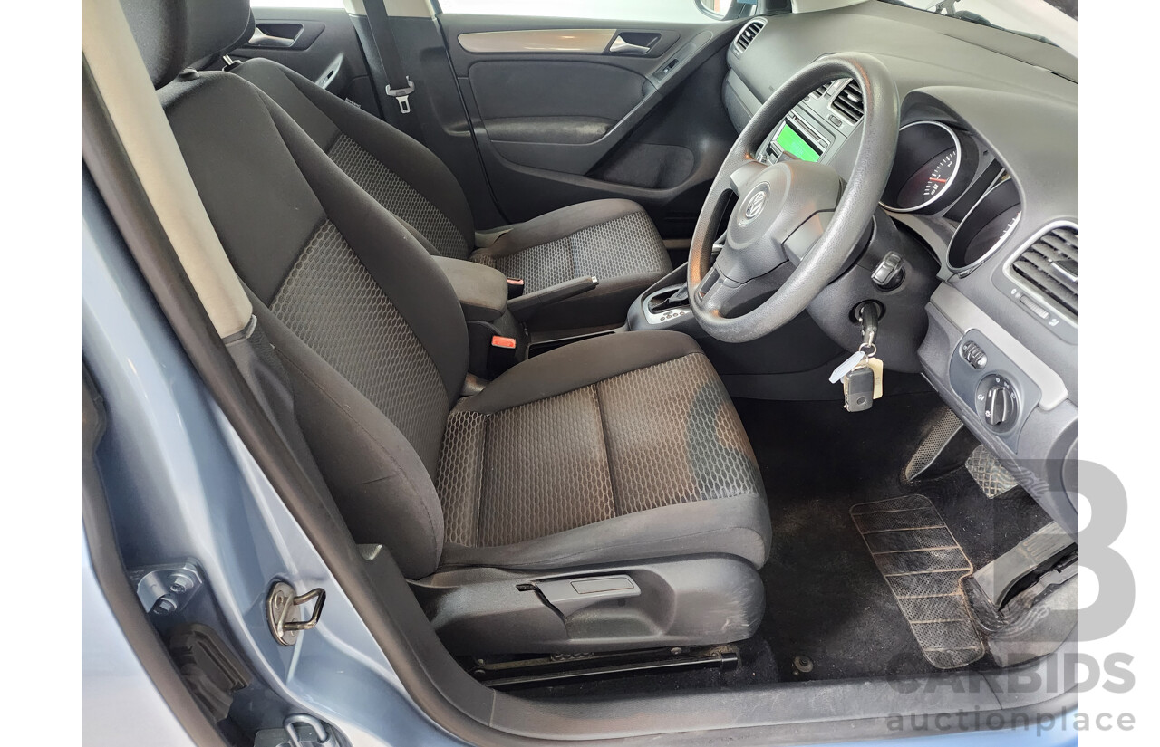 10/2011 Volkswagen Golf 77 TSI 1K MY12 5d Hatchback Blue 1.2L