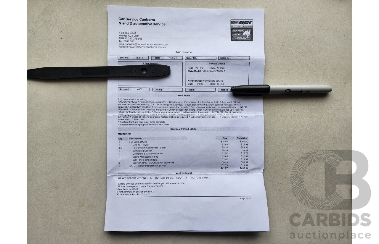 10/2011 Volkswagen Golf 77 TSI 1K MY12 5d Hatchback Blue 1.2L