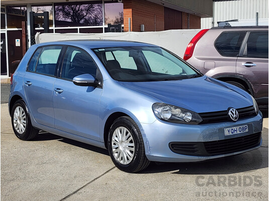 10/2011 Volkswagen Golf 77 TSI 1K MY12 5d Hatchback Blue 1.2L