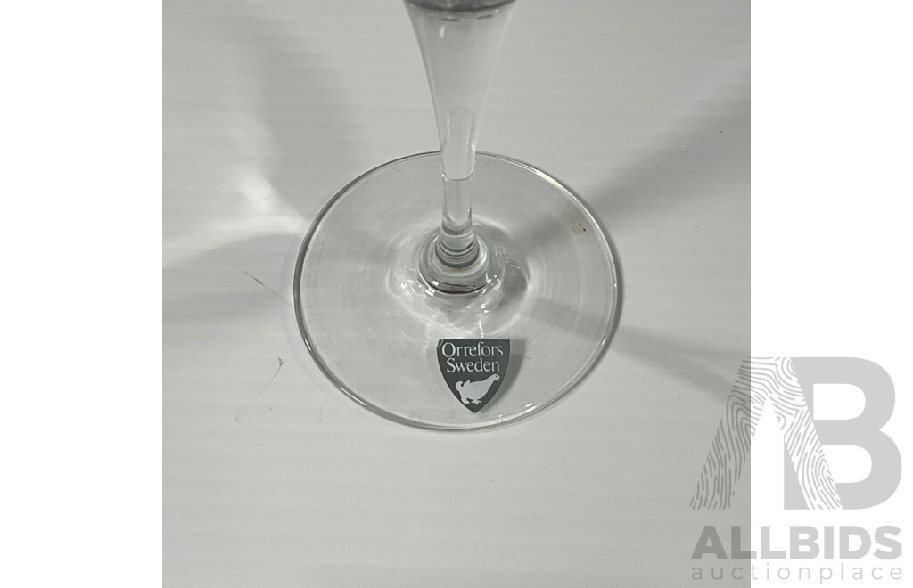 Set of Six Cocktail Glasses