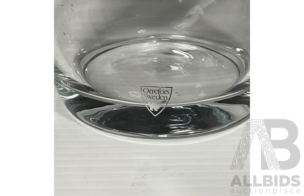 Orrfores Sweden Twisted Vase
