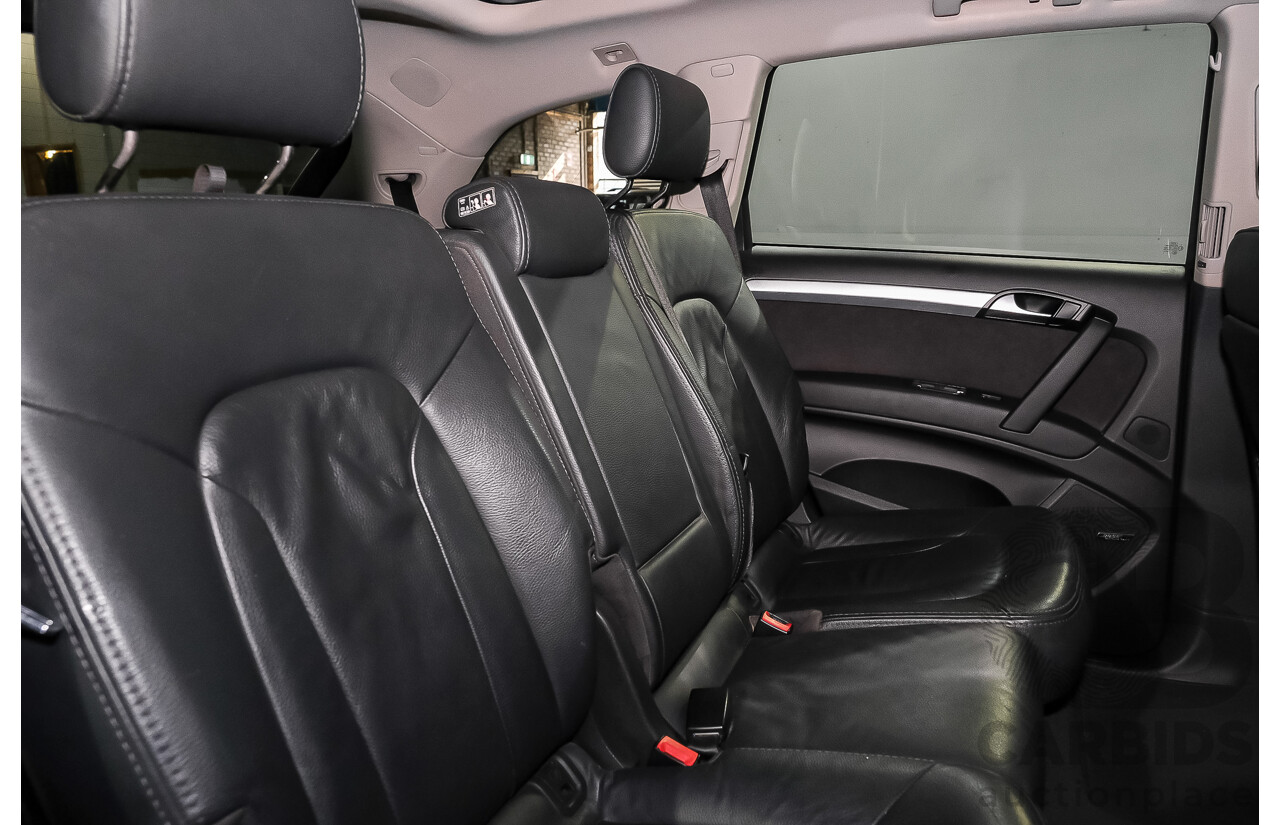 03/2015 Audi Q7 3.0 TDI Quattro AWD MY15 4d Wagon Ocra Black Metallic Turbo Diesel 3.0L