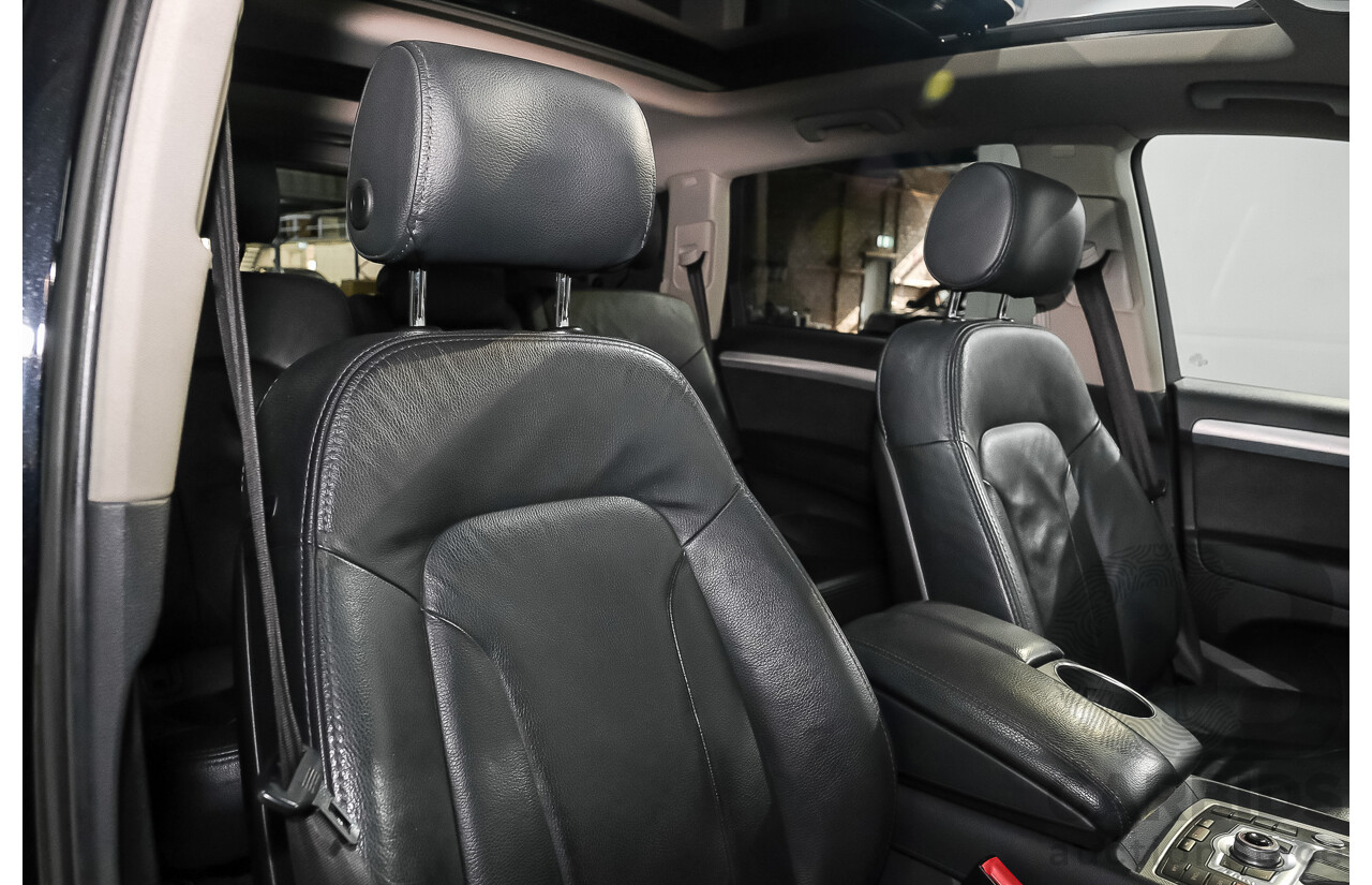 03/2015 Audi Q7 3.0 TDI Quattro AWD MY15 4d Wagon Ocra Black Metallic Turbo Diesel 3.0L