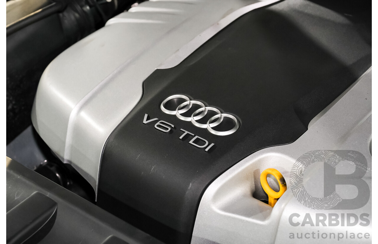 03/2015 Audi Q7 3.0 TDI Quattro AWD MY15 4d Wagon Ocra Black Metallic Turbo Diesel 3.0L