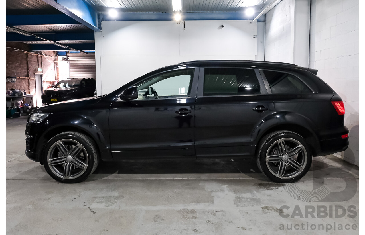 03/2015 Audi Q7 3.0 TDI Quattro AWD MY15 4d Wagon Ocra Black Metallic Turbo Diesel 3.0L