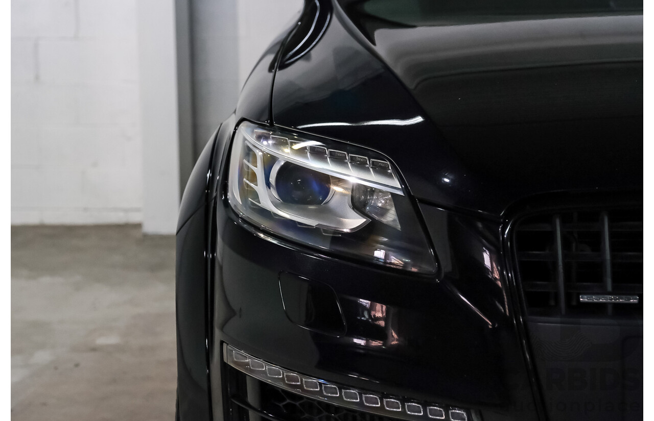03/2015 Audi Q7 3.0 TDI Quattro AWD MY15 4d Wagon Ocra Black Metallic Turbo Diesel 3.0L